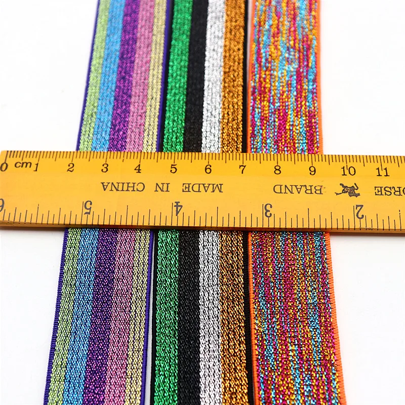 5m Camouflage Elastic Band 25mm Colorful Elastic Flat Elastic Rope Elastic Trouser Belt Clothing Accessories Elastic Band Sewing