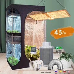 Placa de crecimiento cuántico con luz LED 2 en 1, 90x60x135cm, Growbox, kit completo de plantas hidropónicas de interior, tienda de cultivo para plantas florales