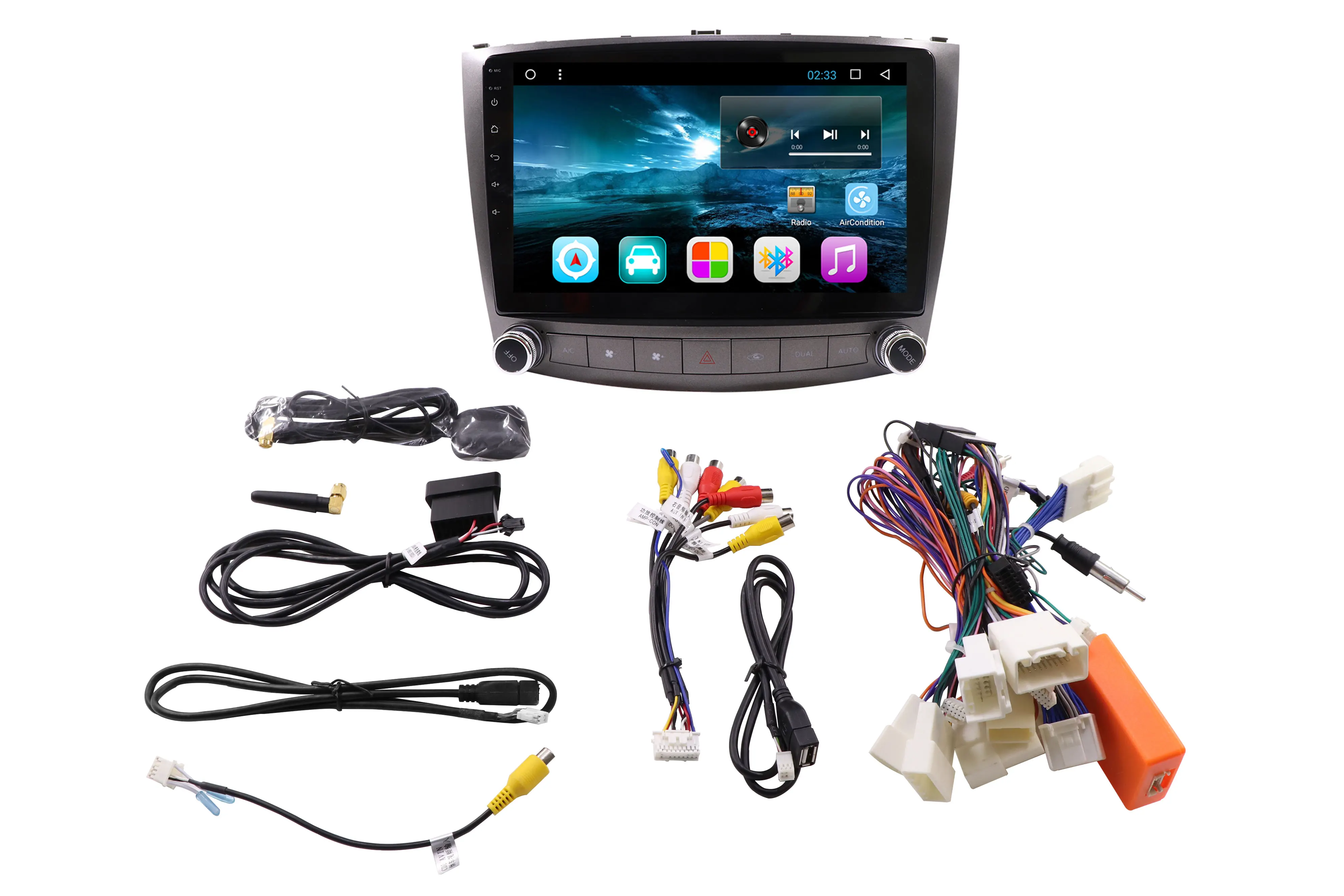 Android 10 Car Radio Multimedia Player For Lexus IS250 IS200 IS300 With 32G Auto GPS Navigatio Stereon