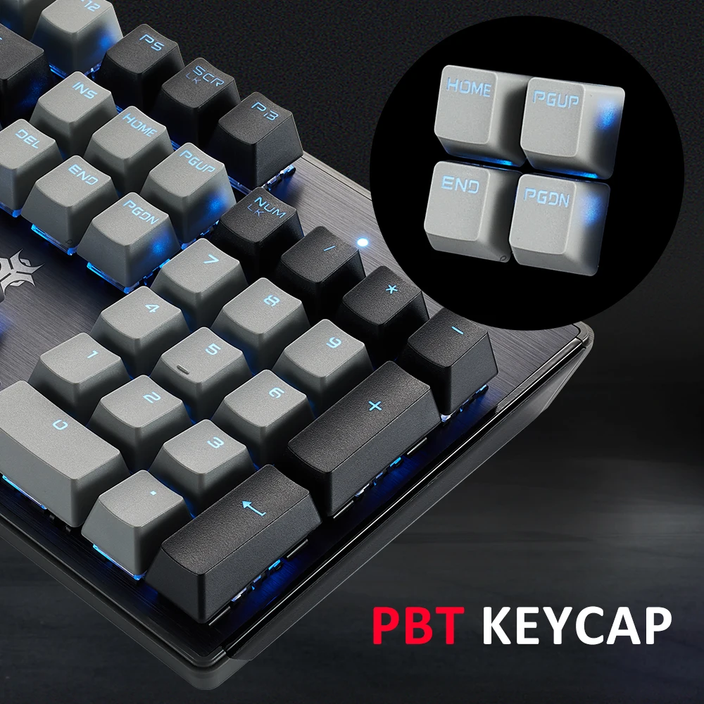 Imagem -05 - Teclado Profissional para Jogos Hexengrenagens Gk715s 104 Teclas Interruptor de Caixa Kailh Pbt Teclas Mecânicas com Iluminação Rgb