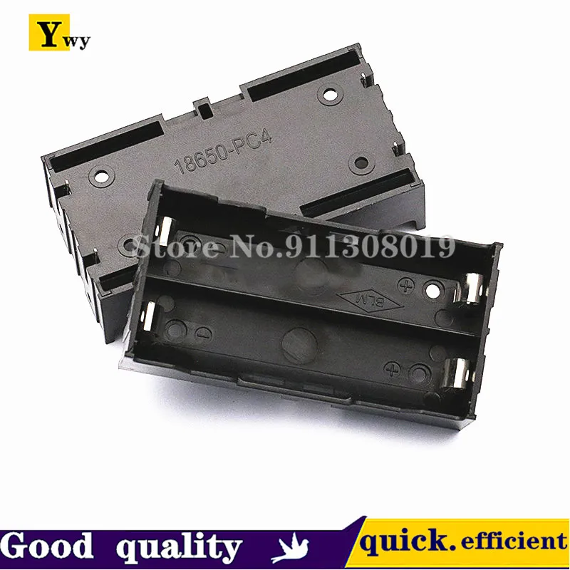 2PCS/LOT Pin 18650 with 1/2/3/4 section four-section DIY lithium battery box 18650 battery holder pin/DIY