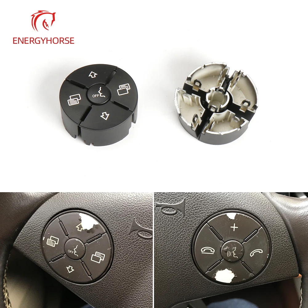 1 Pair Car Multi-function Steering Wheel Push Switch Button For Mercedes Benz ML GL Class W164 R Class W251 1648700658