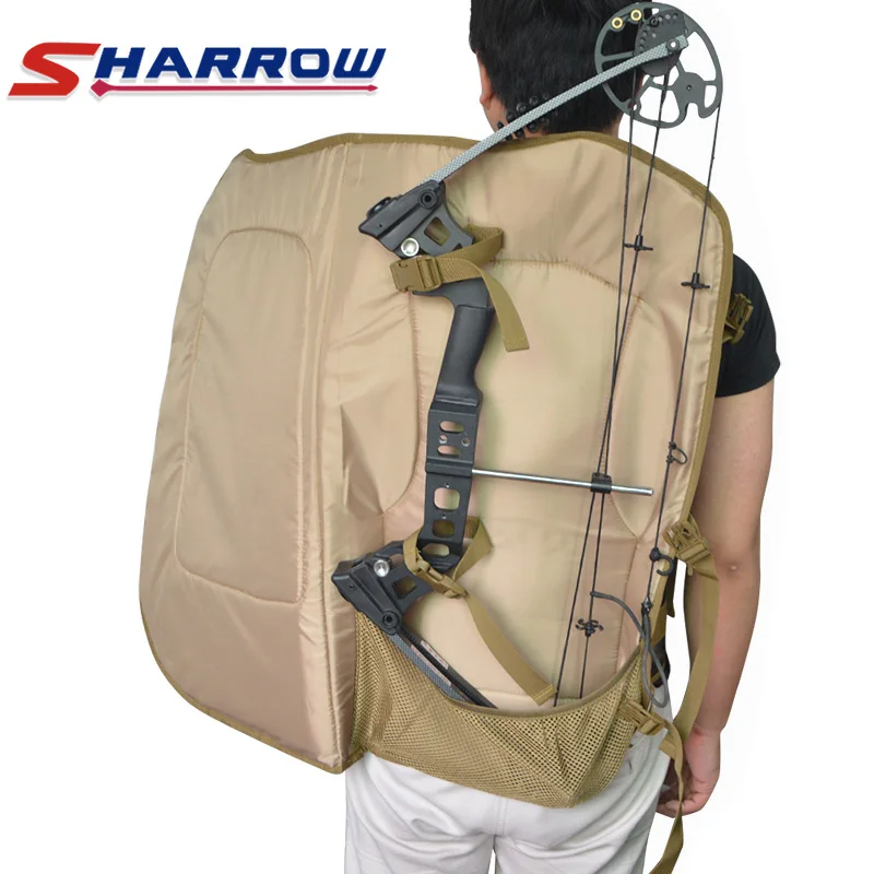 

Sharrow Compound Bow Bag 600D Nylon Camouflage Printing Backpack for Hunting Shooting Compound Bow Bag