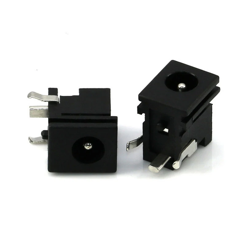 Conector de DC-039 de 10 piezas, fuente de alimentación hembra, 1,65mm, 3 pines, DC039