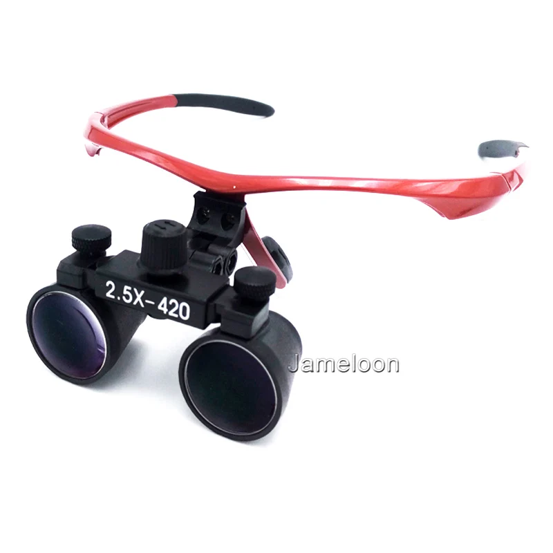 2.5X Magnification Surgical Surgrey Magnify Medical Loupe Antifog Optical Glasses High Quality Oral Dentist Dental Magnifier