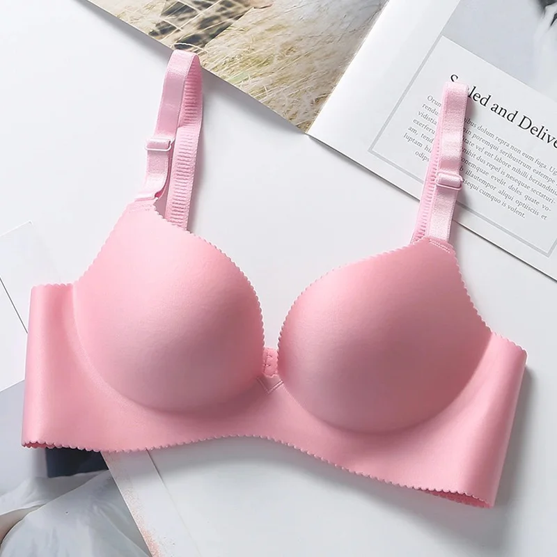 Sexy Bras for Women Lingerie Seamless Pushup Bra Bralette Plunge Wireless Brassiere Female Breathable Underwear Intimates