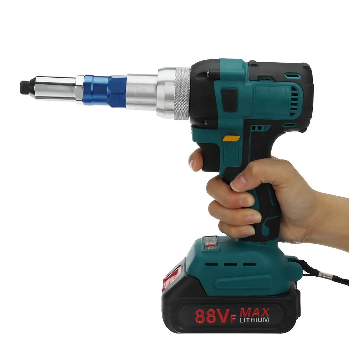 88VF Electric Rivet Gun Brushless Cordless Rivet Nut Gun Drill Insert Automatic Riveting Tool For Makita 18V Battery 3~5.0mm