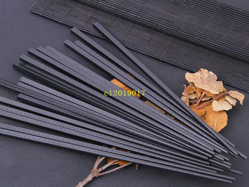 Black Alloy Chopsticks Chinese Style Vintage Chopsticks Pure Color Kitchen Dinnerware