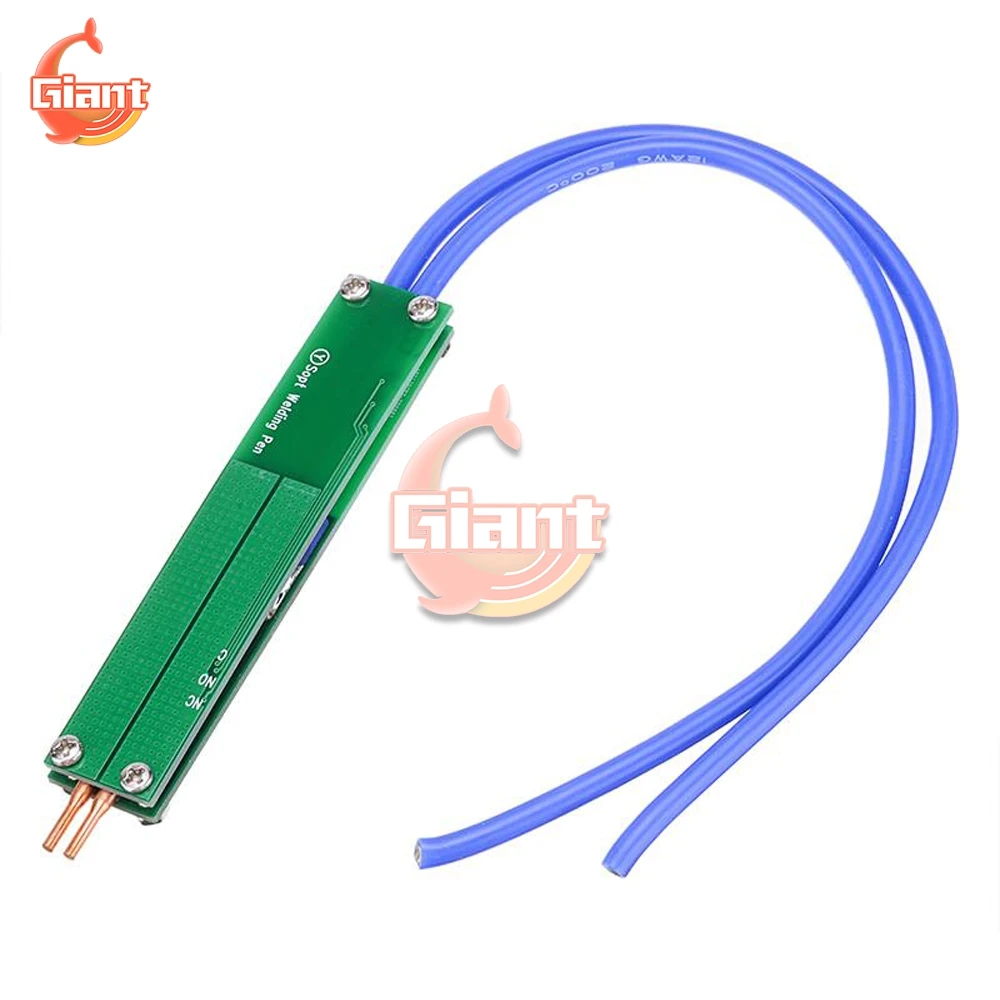 Spot Welding Machine Accessories Integrated Spot Welder Pen DIY PCB Circuit Board Control for 12V Battery Energy Storage Solder