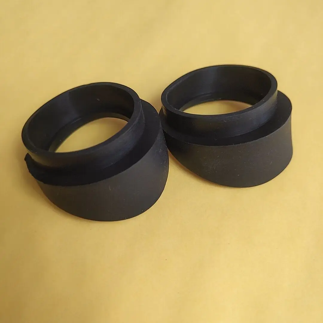 2Pcs 34mm Diameter Rubber Eyepiece Cover Guards for Stereo Microscope Telescope Eyepiece Caps
