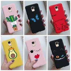 Cartoon Cover For Samsung Galaxy J6 J4 Plus J2 Core 2018 Case TPU Funda For Samsung J6+ J4+ J6Plus J4Plus J2Pro J250F Phone Case