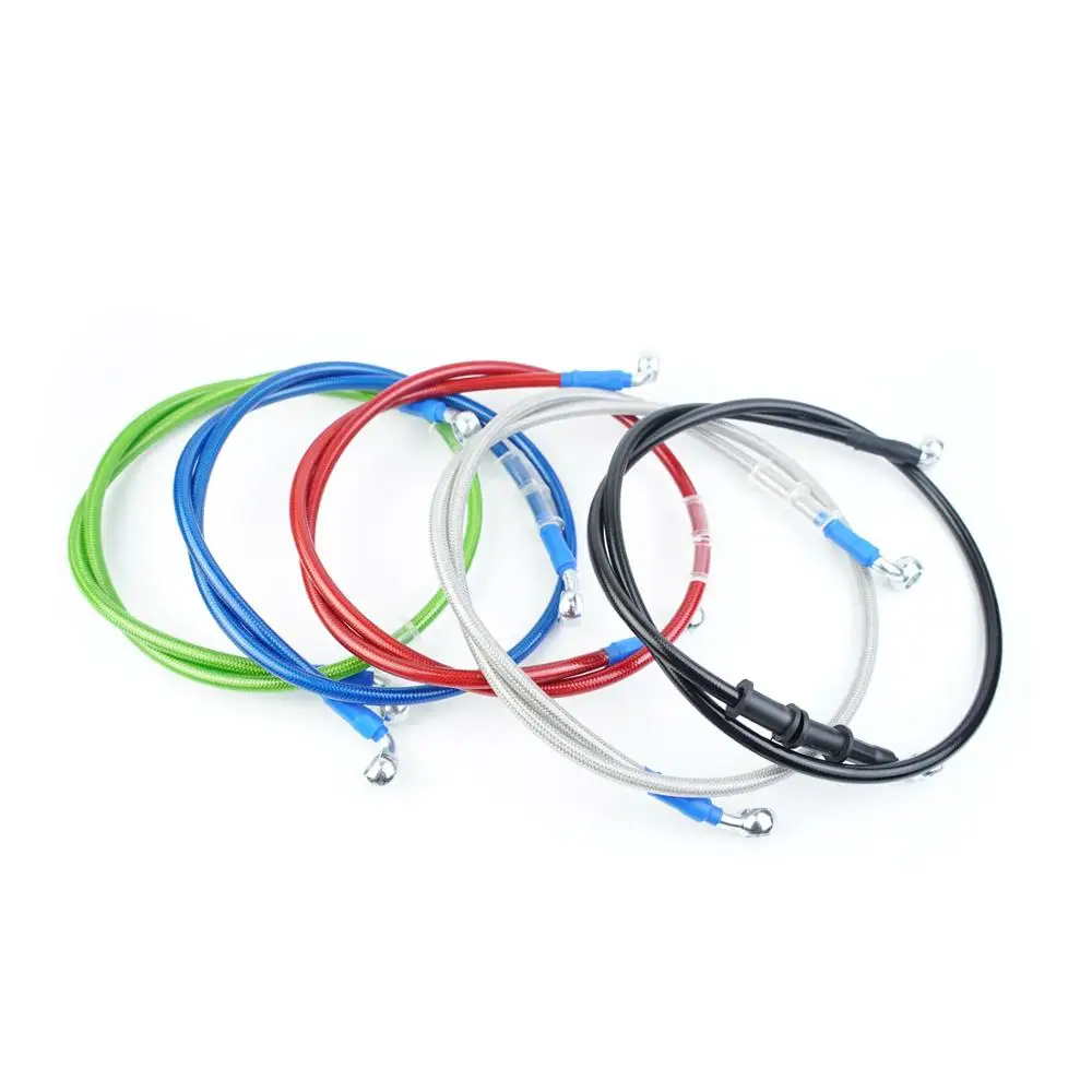 Universal 400 to 2400mm Motorcycle Hydraulic Reinforced Brake Clutch Oil Hose Line Hose For ATV Dirt Pit Racing Bike