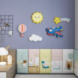 Creative three-dimensional 3d wall stickers children's room wall decoration wallpaper classroom kindergarten rainbow