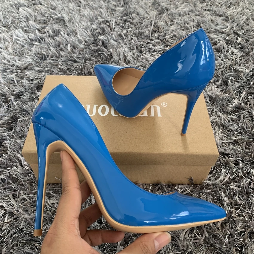 2019 Brand fashion women pumps high heel shoes for women sexy pointed toe high heels party wedding shoes woman 12cm/10cm/8cm