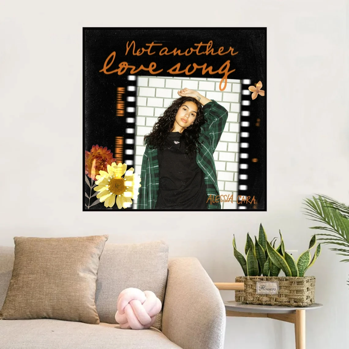 Alessia Cara Not Another Love Song Music Album Poster Canvas Print Home Decoration Wall Painting ( No Frame )