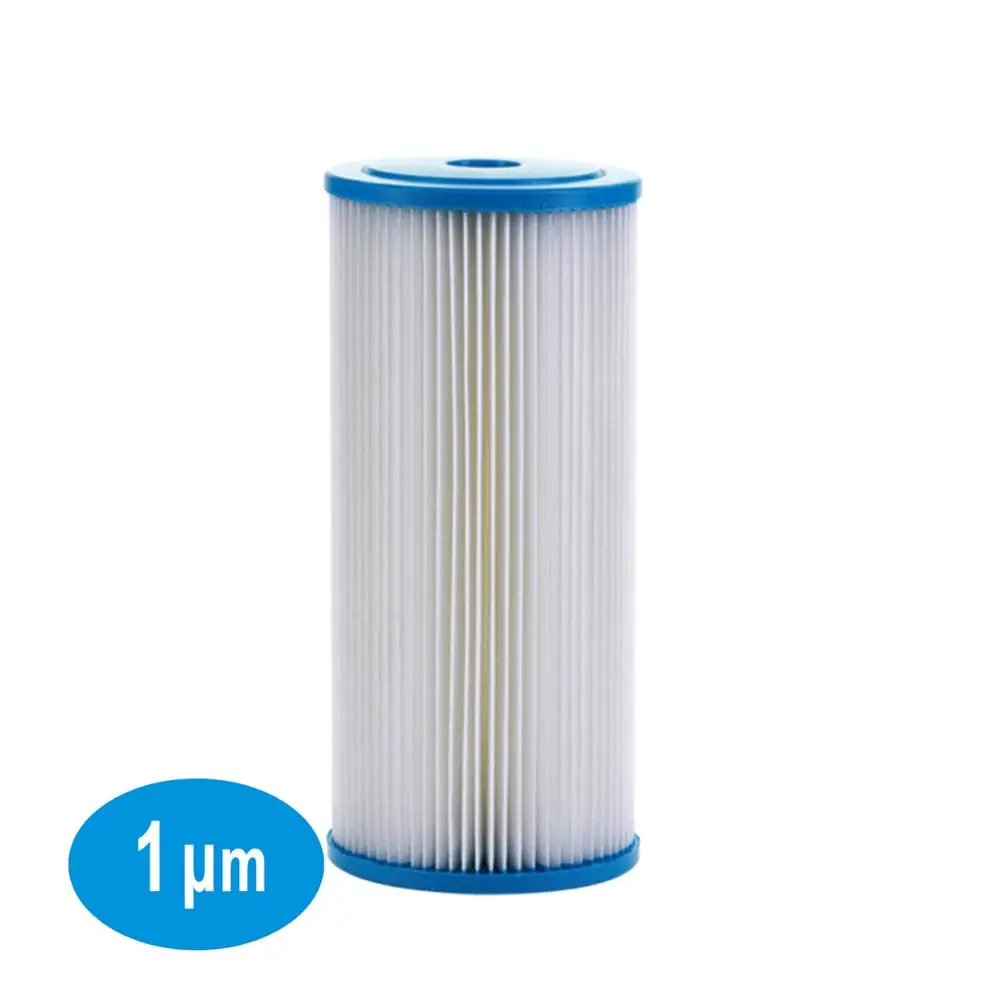 1 Micron Big Blue Sediment Pleated Water Filter 4.5