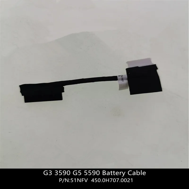 New For Dell  G3 3590 G5 5590 Battery Cable - Cable Only - 51NFV  051NFV 450.0H707.0021  w/ 1 Year Warranty