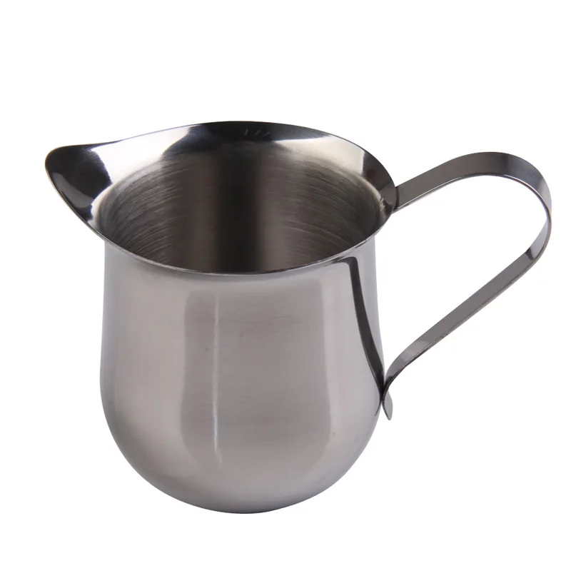 3/5/8 OZ Stainless Steel Espresso Coffee Pitcher Barista Kitchen Craft Scale Coffee Latte Milk Cappuccino Coffee Tools