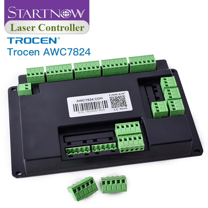 Upgraded AWC708C Lite DSP CO2 Controller Display Panel Card Trocen AWC7824 CNC System Laser Control Board Laser Machine Parts