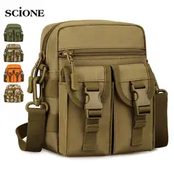 Tactical Shoulder Bag Sling Oxford Travel Bags Handbags Outdoor Climbing Hiking Bag Sports Storage Phone Crossbody Fishing Bag