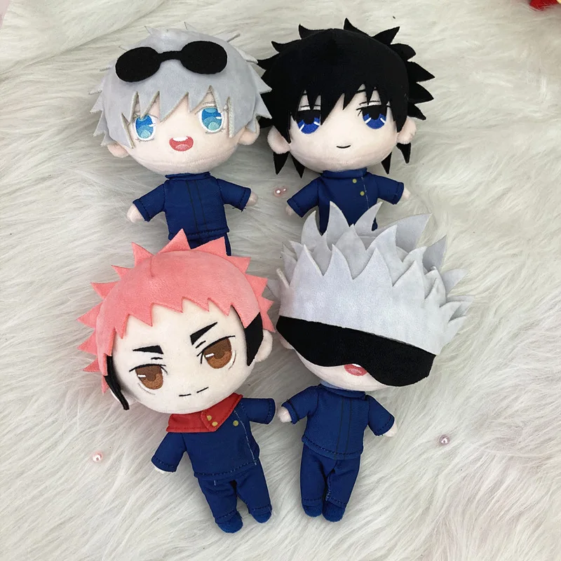 

Anime Plush Jujutsu Kaisen - Uoozii - Gojo Satoru Plushie 20cm Kawaii Doll Cute Stuffed Anime Figure Toy Jujutsu Plush