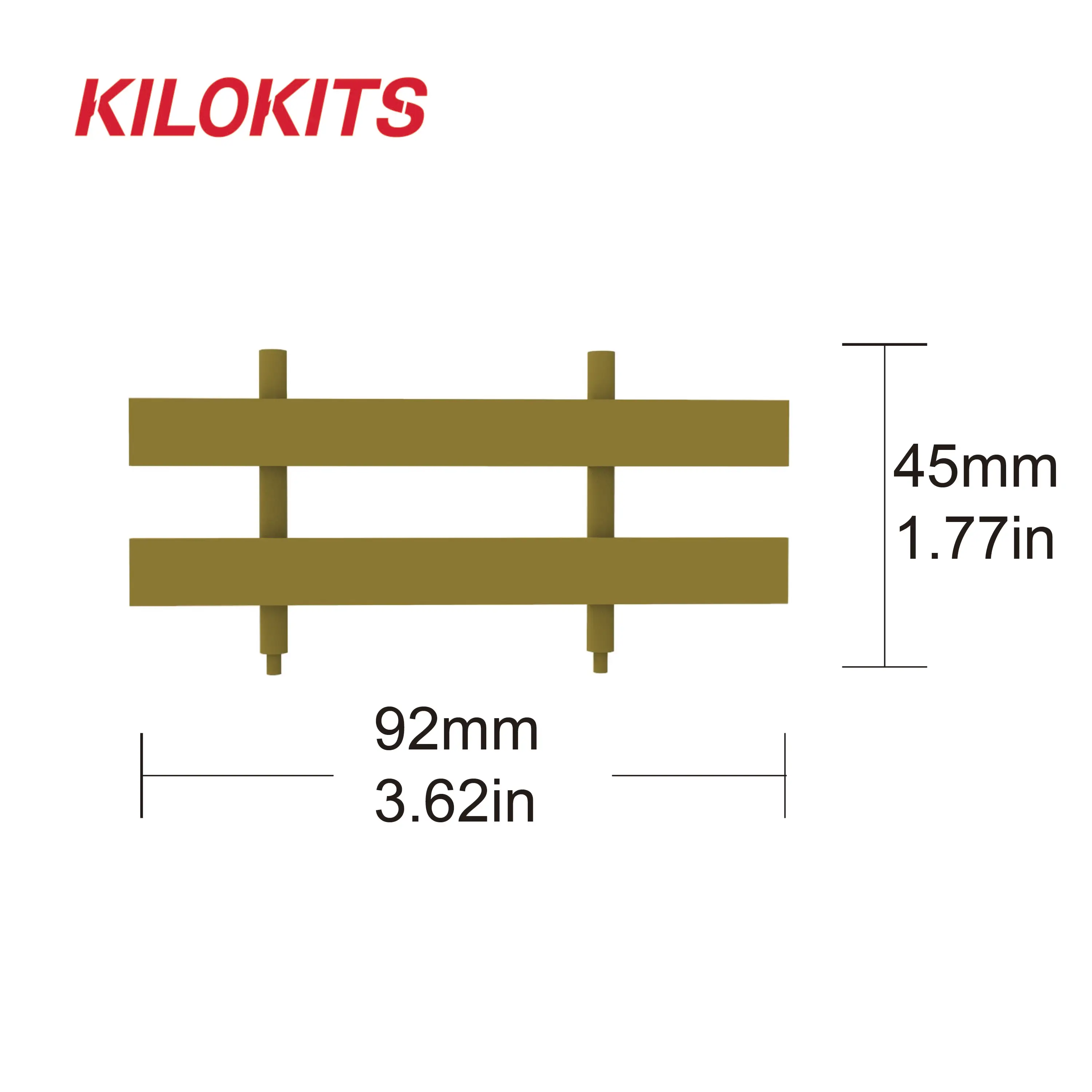 Kit de construcción de valla dividida de plástico, accesorios sin pintar para Dioramas agrícolas, diseño de ferrocarril, 5 uds., 1/35