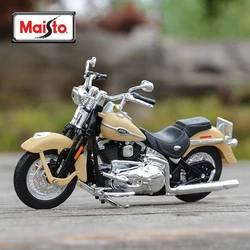 Maisto 1:18 harley-davidson 2005 FLHTCUI Ultra Classic Electra Glide vehículos fundidos a presión pasatiempos coleccionables juguetes de modelo de motocicleta