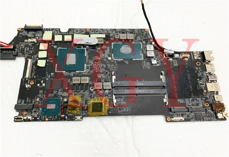

Original FOR MSI GE63VR LAPTOP Motherboard MS-16P11 MS-16P1 1.0 N17E-G1-A1 GTX1060 SR32Q I7-7700HQ 100% Fully Tested