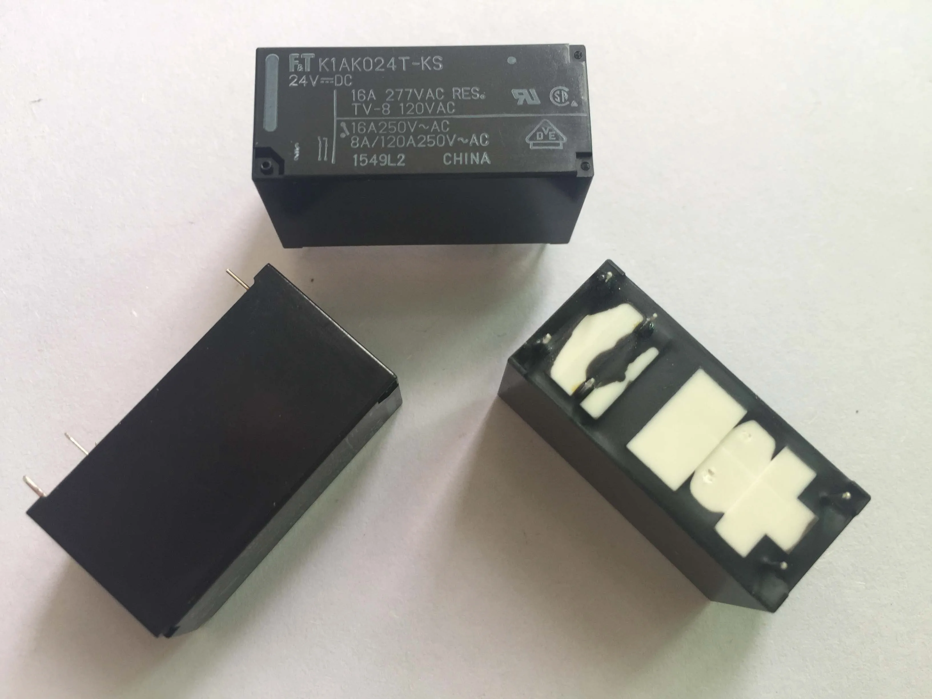 10PCS/lot  100%Original New Relay  K1AK005T  5VDC  K1AK012T 12VDC  K1AK024T 24VDC  K1CK005W   K1CK012W  K1CK024W  16A  6PIN/8PIN