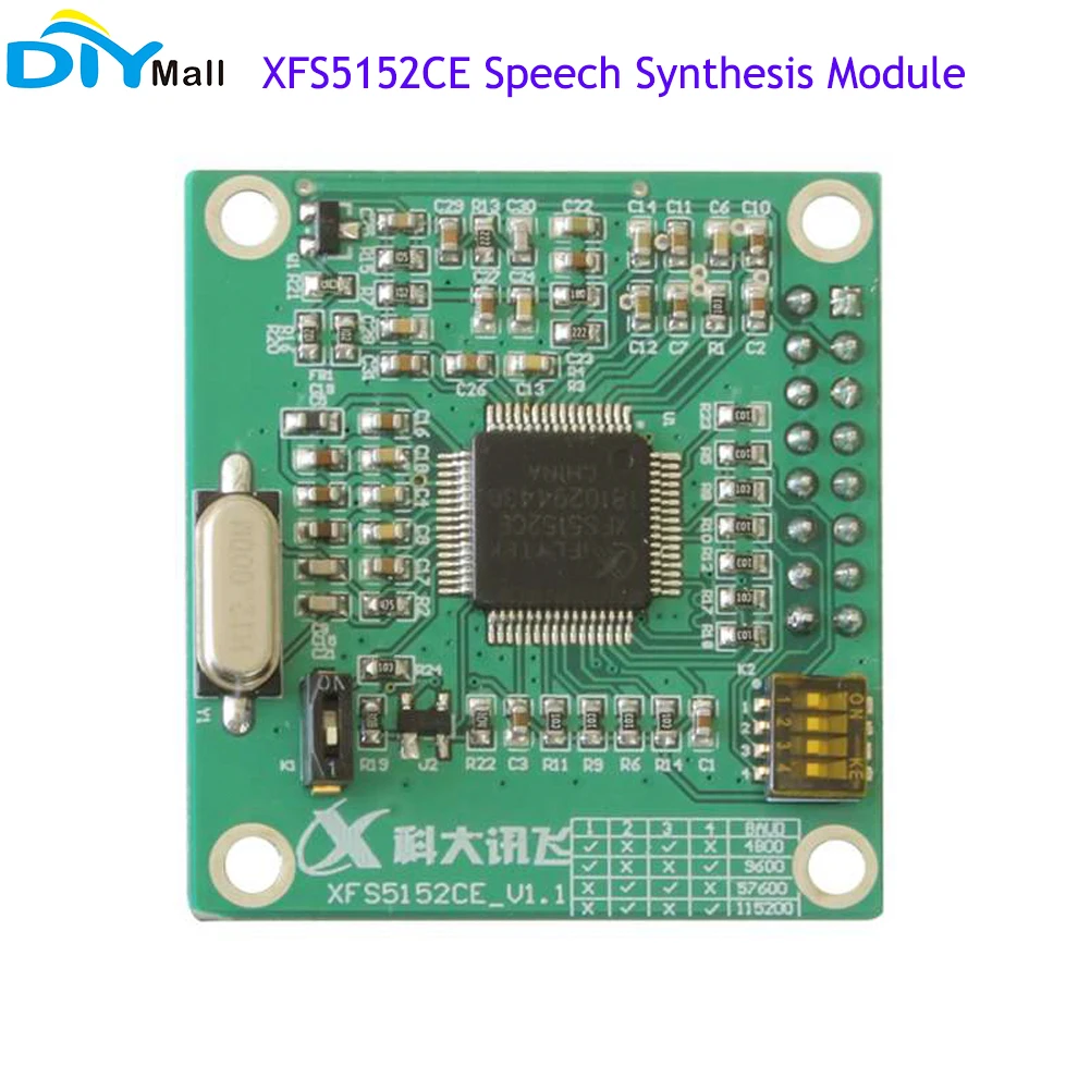 • Modulo di sintesi vocale supporto decodifica decodifica realizzato modulo vocale TTS vocale inglese cinese