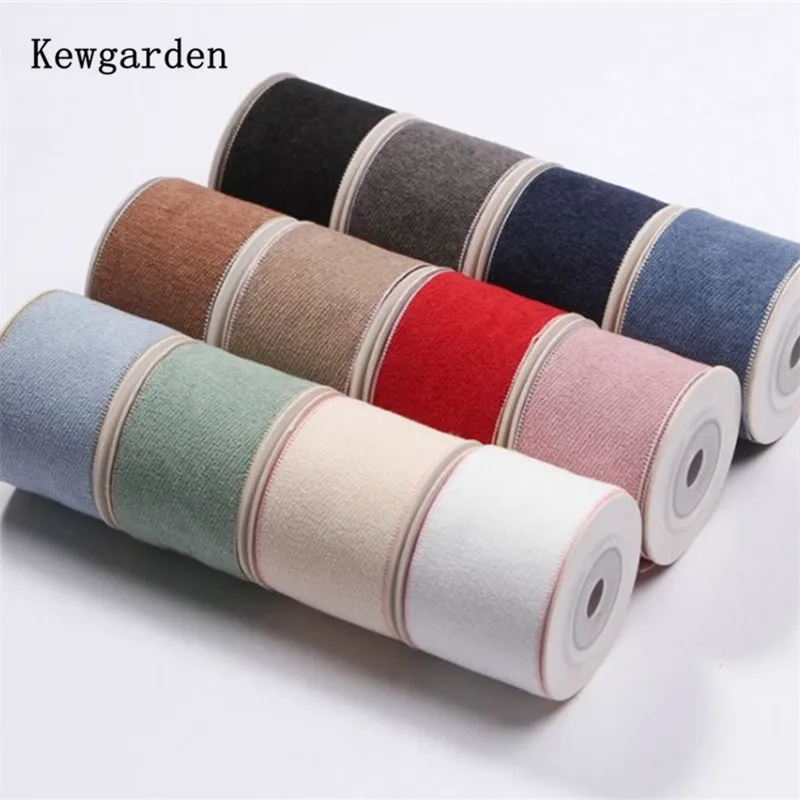 Kewgarden Handmade Crafts Sewing DIY Bowknots Hair Accessories Ribbon 1.5