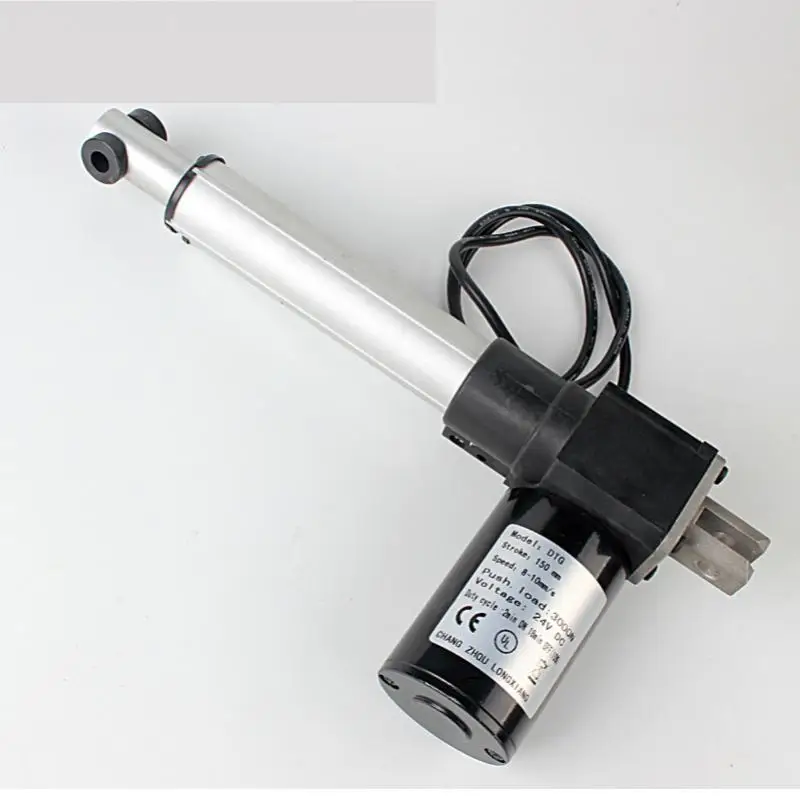 

24V 6000N 50/100Mm Linear Actuator Motor Stroke Heavy Duty Dc Adjustable Actuator Tor Opener Electric Motor Linear