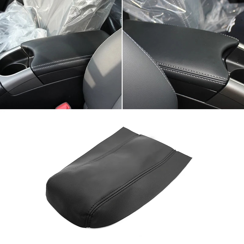 

Center Armrest Leather Cover For Toyota Prius 2010 2011 2012 2013 2014 2015 Car Central Armrest Box Skin Cover Sticker Trim