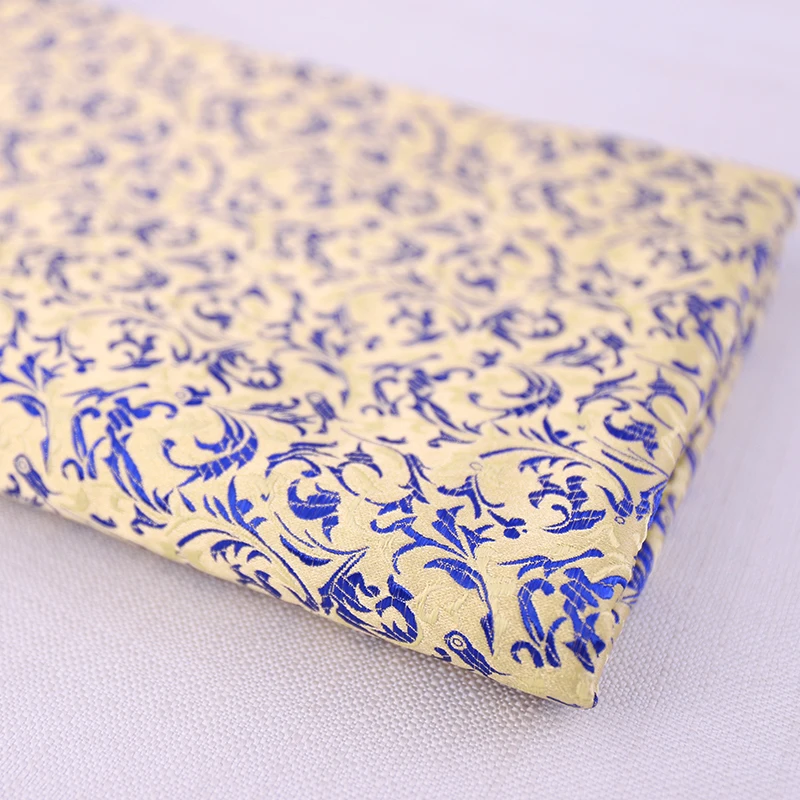 Jacquard fabric brocade clothing fabric material for sewing cheongsam and kimono for DIY