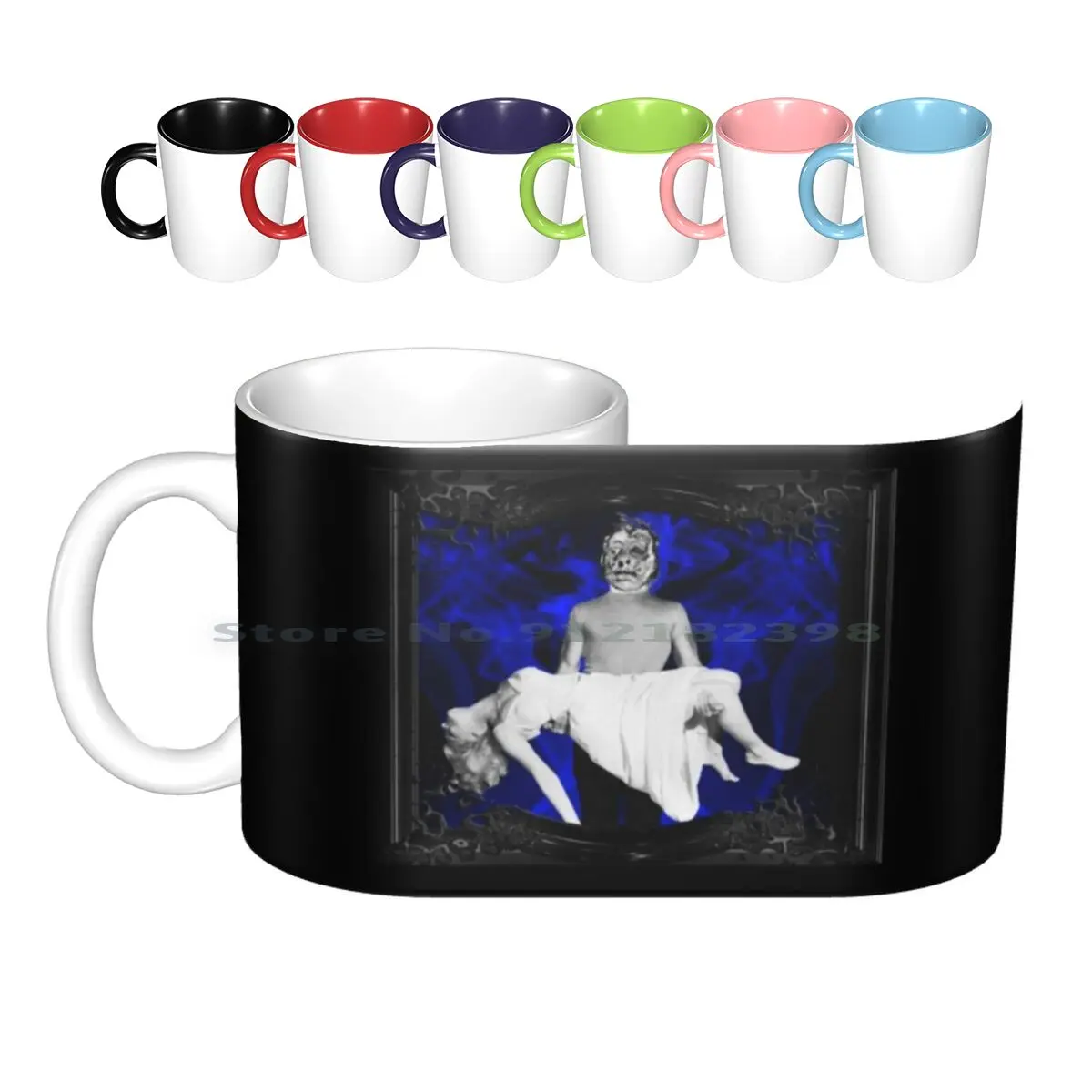 I Was A Teenage Frankenstein 1 ( 1957 ) Ceramic Mugs Coffee Cups Milk Tea Mug Monster Horror Vintage Ghost Creepy Evil Asylum