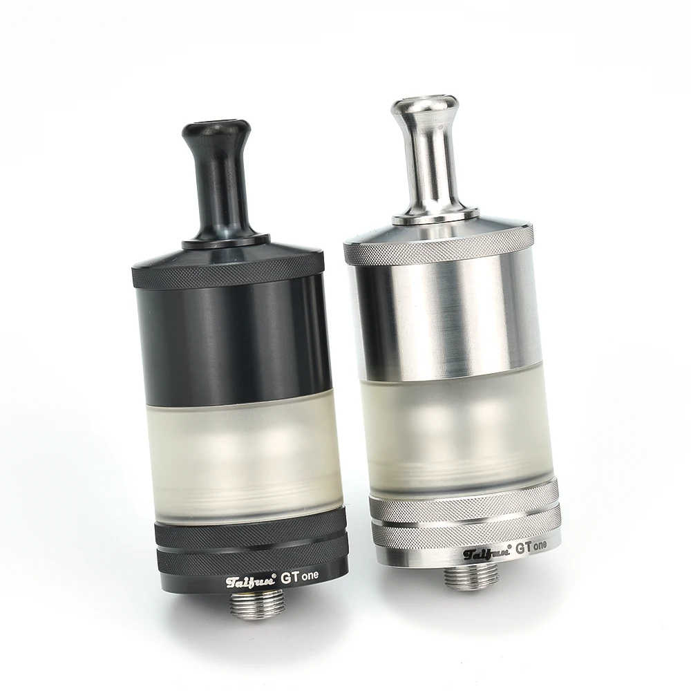 

Новейшая электронная сигарета Taifun gt one mtl rta 23 мм с одной катушкой распылитель 316 SS 4,3 мл бак перестраиваемый вэйп RTA vs kylin mini v2 rta