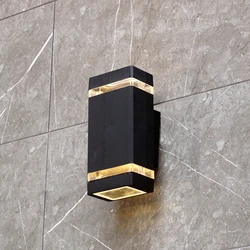 Outdoor IP65 Up Down LED Wall Lamp Waterproof E27 Style Street Scorce Garden Porch Stair Aisle Wall Lighting Fixture AC85-265V