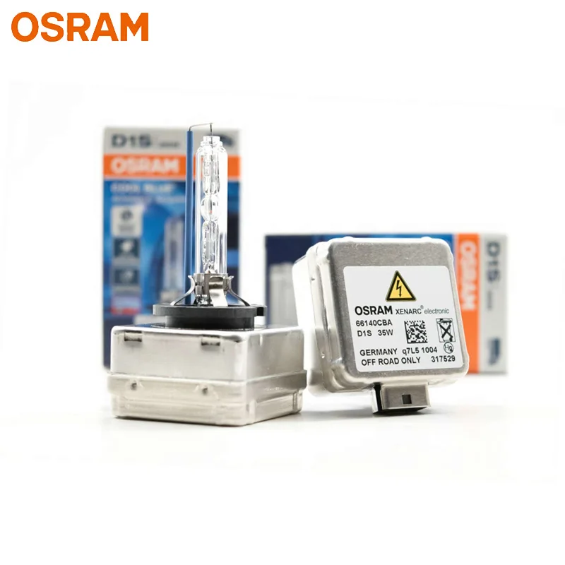 OSRAM D1S 66140CBA Ксенон HID Cool Blue Advance Duo Box 6000K Мега Белый Автомобильная ксеноновая фара Авто Оригинальный Hi/Lo Beam, пара