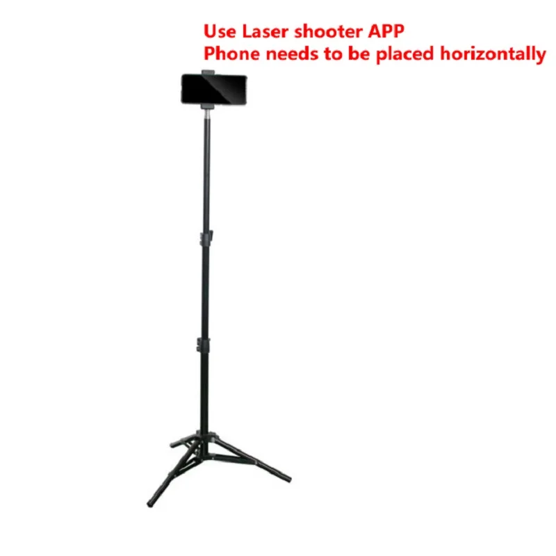 Portable Handy Tripod for Laser Shooter APP Mobile Phone 170cm Tripod Foldable Tripod for CellPhone Smartphone Tripod