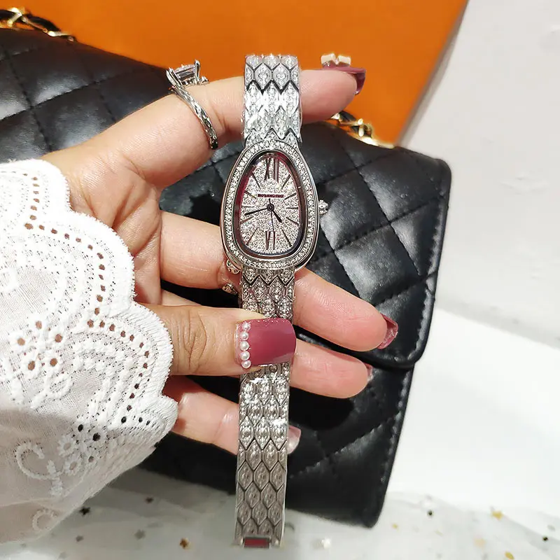 2021 orologi da donna originali unici di marca orologio da donna in cristallo di lusso alla moda al quarzo orologio da polso da donna delle migliori marche