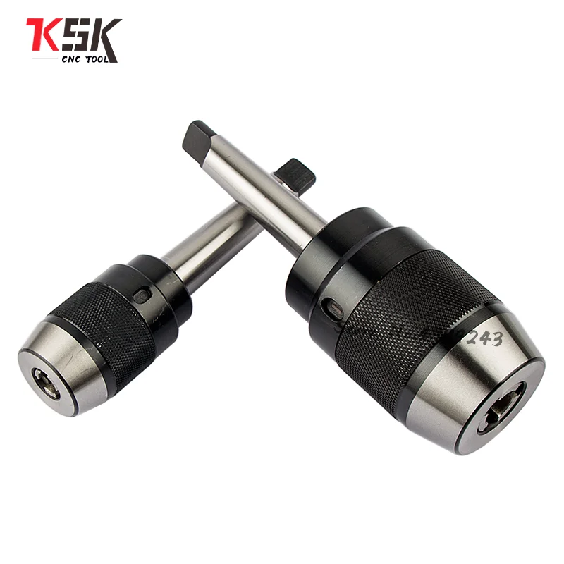 1PCS MTA2 MTB2 MTA3 MTB3 APU13 APU16 Integrated drill chuck MT milling machine drill chuck self-tightening drill chuck