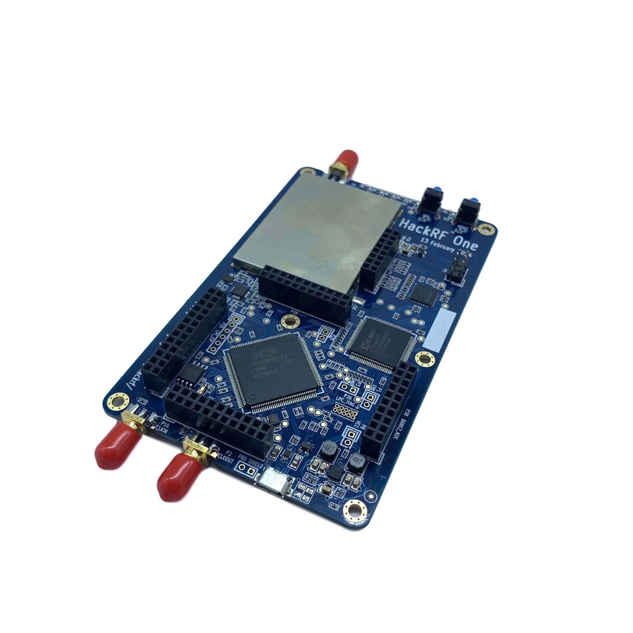 

HackRF One 1MHz to 6GHz USB Open Source Software Radio Platform SDR RTL Development Board Reception of Signals Blue