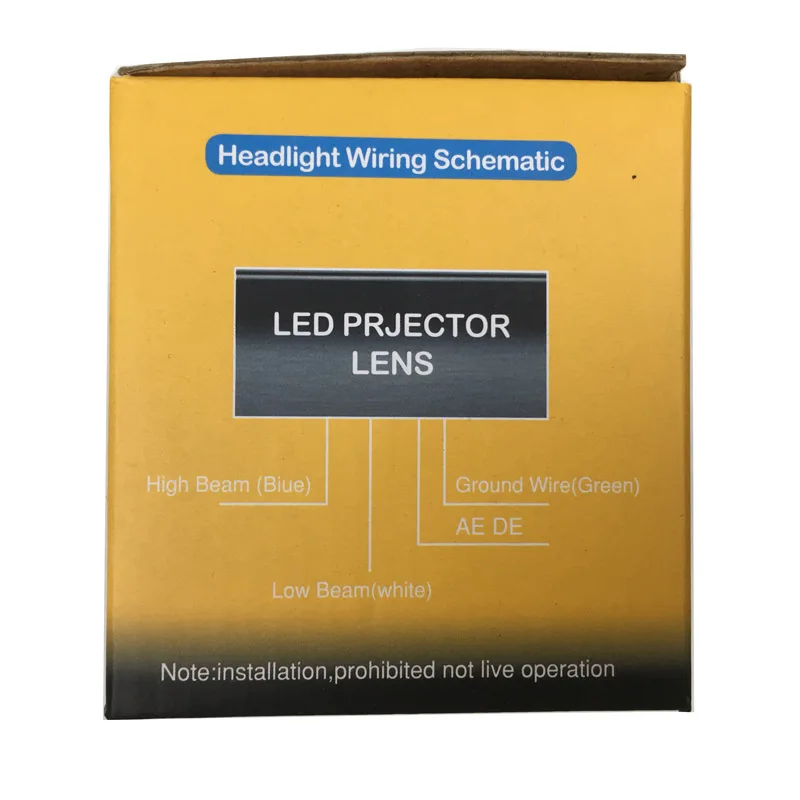 Precision Convex Projector Lens and LED Diode