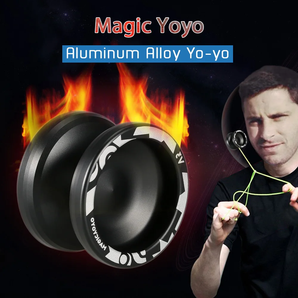 

Токарный станок Magic Yoyo V3, высокоскоростной токарный станок с ЧПУ из алюминиевого сплава, со спиннинговым шнуром, для мальчиков и девочек, детей, черный