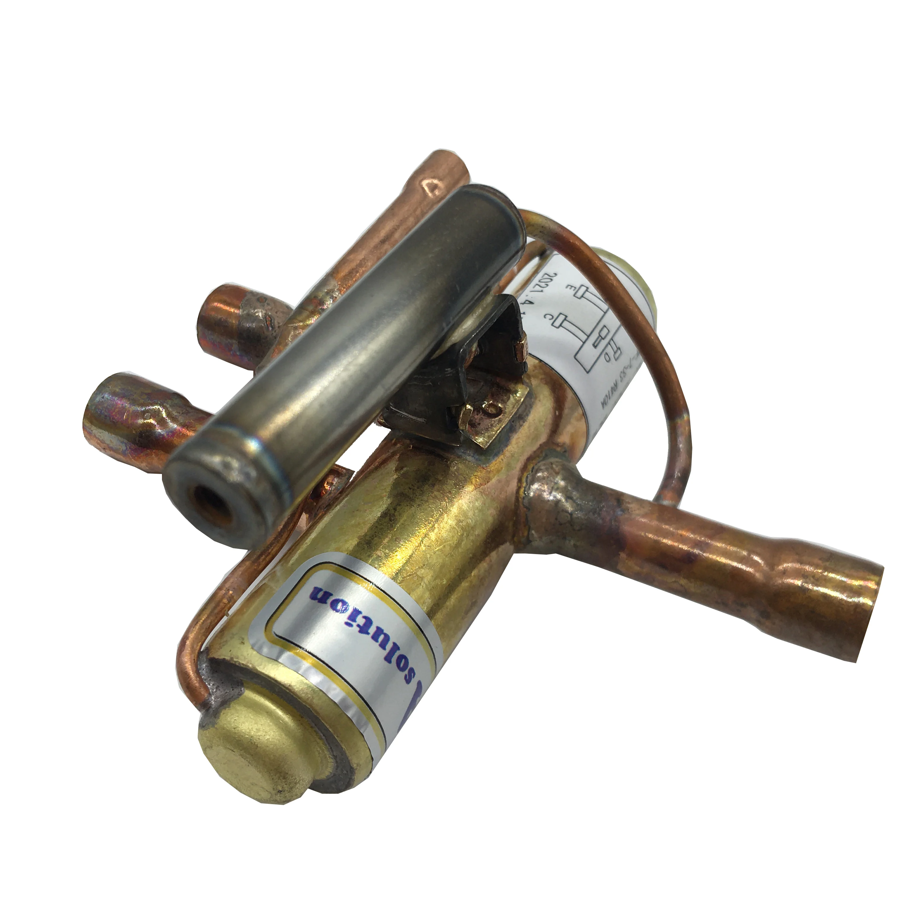 3/8" 2P3W reverse valve is used in air conditioners and refrigerated cabinets to reclaim heat to get hot water when in cooling