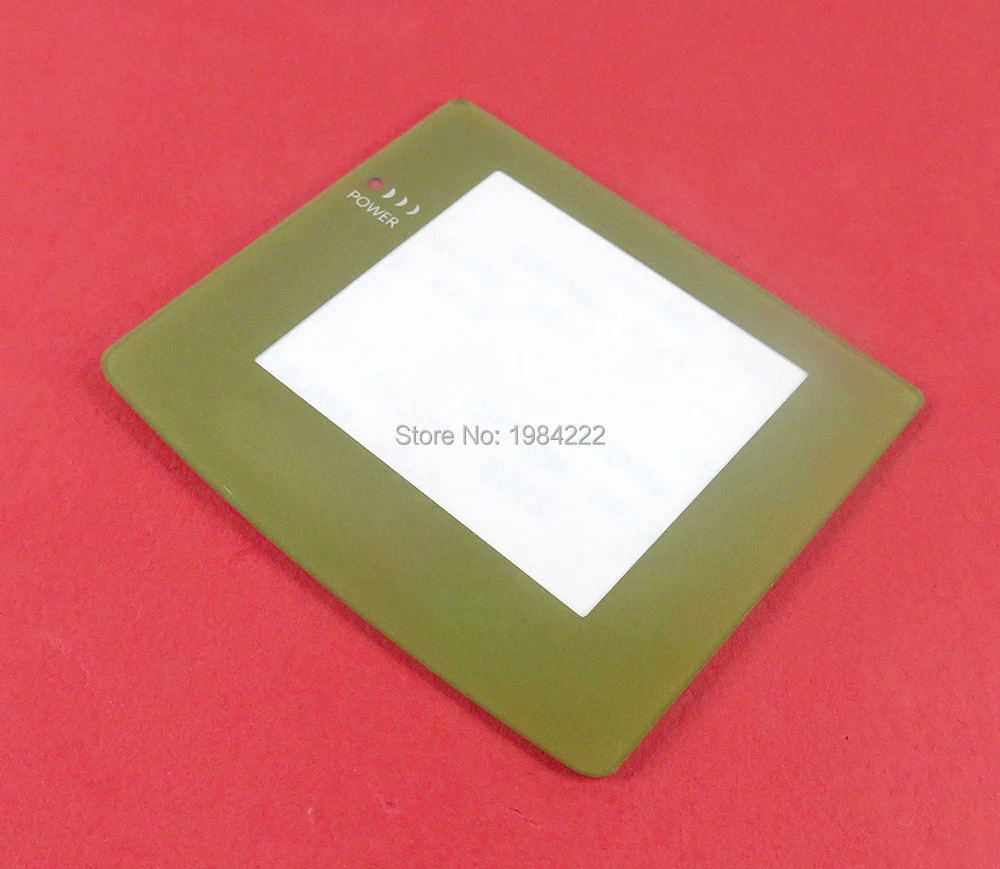 Reemplazo multicolor de 20 piezas para cubierta de lente de pantalla GBC para Protector de lente Gameboy Color GBC