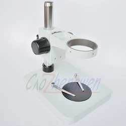FYSCOPE Adjustable 76mm Focus Holder Miroscope Stand 32mm Pillar Table Support For Trinocular Stereo Microscopio