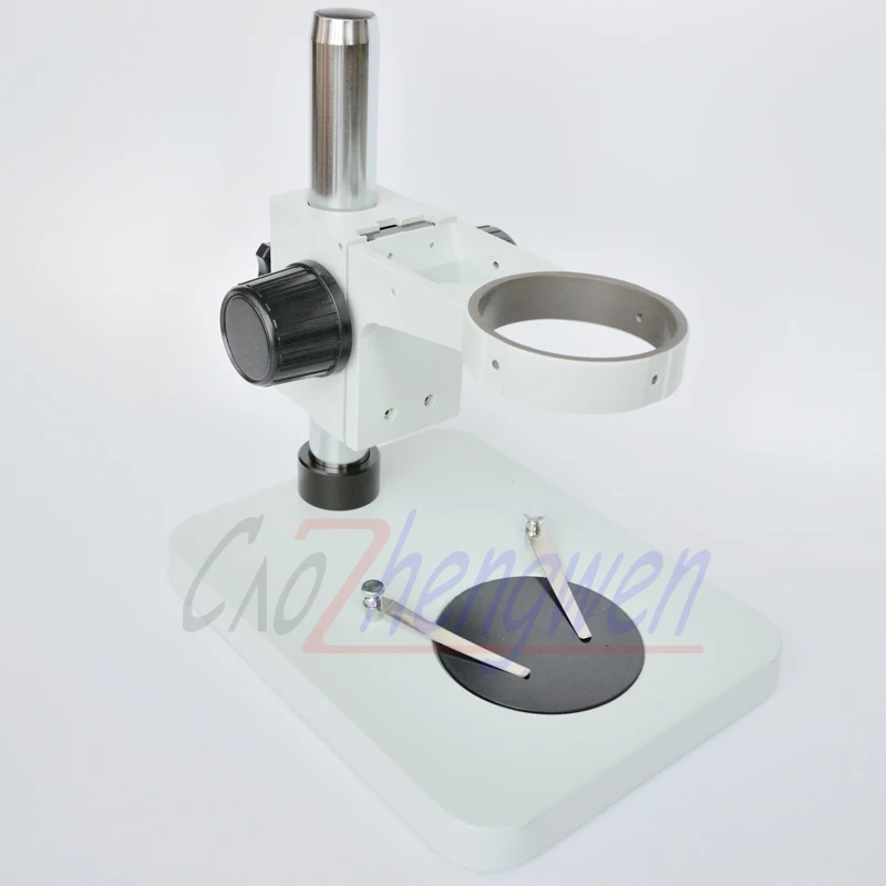 FYSCOPE regulowany 76mm uchwyt ostrości Miroscope stojak 32mm filar stół wsparcie dla Trinocular Stereo mikroskop