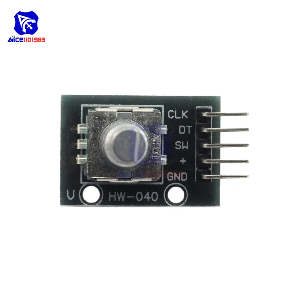 Diymore Modul Encoder Putar Sensor Bata 5 Pin Modul Papan Pengembangan UNTUK Arduino