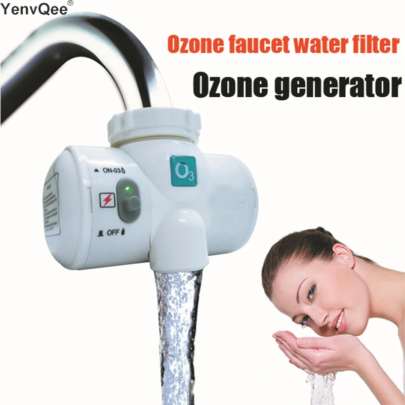 Samozapalający się ozonator wody z kranu do wody zuivering Filtr do oczyszczania wody Ozonowy kran wodny Generator oczyszczacza ozonu